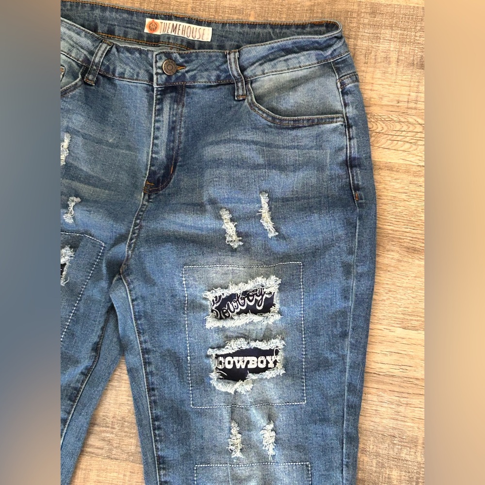 NFL Dallas Cowboys Patchwork Women’s Jeans